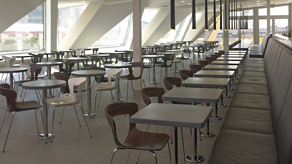 Frühstückrestaurant im Wakeup Copenhagen in der Carsten Niebuhrs Gade
