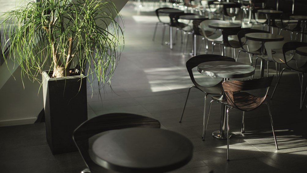 Frühstückrestaurant im Wakeup Copenhagen in der Carsten Niebuhrs Gade
